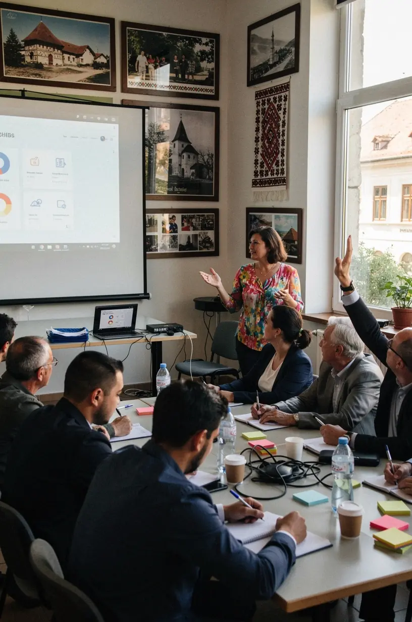 Mâini tastând pe tastatură, ilustrând accesibilitatea tehnologiei pentru toate nivelurile de utilizatori.